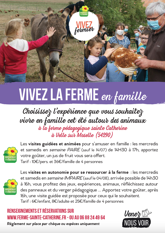 Vivez la ferme en famille ou entre amis cet été 2021